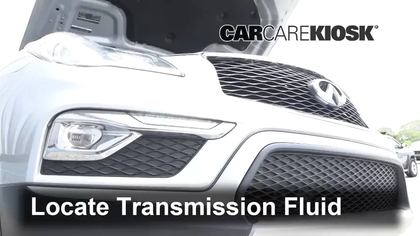 2017 Infiniti QX50 3.7L V6 Transmission Fluid Check Fluid Level